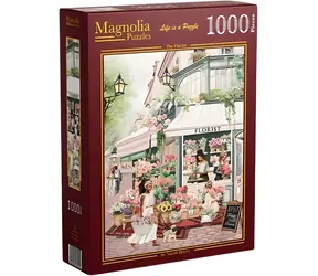 MAGNOLIA Puzzle Kvetinárstvo / 1000 dielikov / 48 x 68 cm