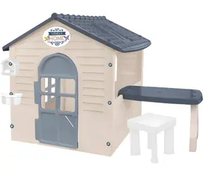 MOCHTOYS Detský záhradný domček s piknikovým stolom a stoličkou / od 1 roku / 175 × 120 × 120,5 cm