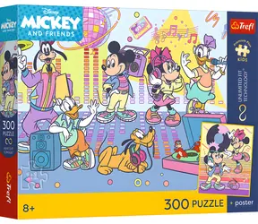 Trefl Puzzle Premium PLUS Kids Mickey Mouse: Úžasné dobrodružstvo