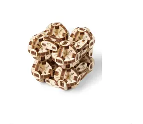 Ugears 3D puzzle Flexi-kubus 2.0 / od 14 rokov / 144 dielikov / Obtiažnosť: nízka