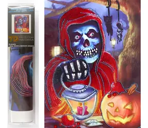Norimpex Diamantové maľovanie 7D Halloween / 30x40 cm