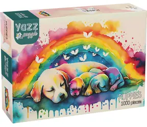 YAZZ Puzzle Šteniatka / 1000 dielikov / 68 x 48 cm