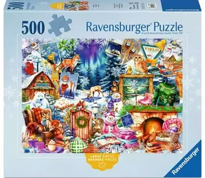 Ravensburger Puzzle Horská dedinka XXL / 500 dielikov