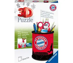 Ravensburger 3D Puzzle Stojan na ceruzky FC Bayern Mníchov / 57 dielikov / Bez lepenia