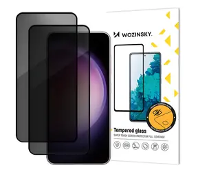 Wozinsky Privacy tvrdené sklo pre XIAOMI Redmi 14C / Ochranné sklo na displej / Anti-Spy filter / 2 ks