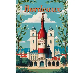 Trefl Puzzle Premium PLUS Vintage Posters: Bordeaux, Francúzsko