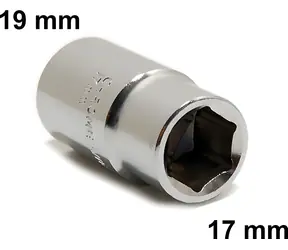 Compass Kľúč na kolesá L teleskopický 17-19 mm / Náradie / Teleskopická dĺžka 35-51 cm / TÜV, GS