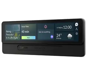 Lenovo MagicBay HUD šedá / Doplnkový displej / pre ThinkBook / magnetické uchytenie Pogo Pin