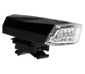 RULYT MS-220942 / Predné svetlo na bicykel / 5 LED / uchytenie na riadidlá / 3x AA batérie