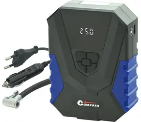 Compass SPACE / Kompresor 12V/230V / digitálny displej / Auto-stop / LED + SOS