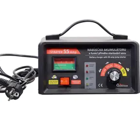 Compass Nabíjačka autobatérií STARTER / 6/12V / 10A / Štart 55A / do 100 Ah
