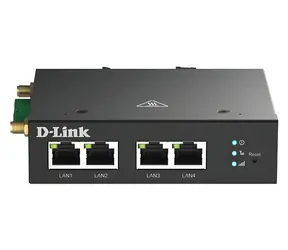 D-Link 4G Multi-Connect Modem 4X čierna / Modem / 4G LTE / 4X RJ-45 / Firewall