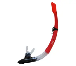 CALTER ADULT 63PVC-SILICON červená / Šnorchel / PVC / silikón