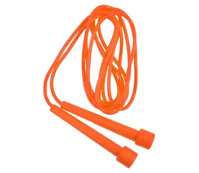 Lifefit Švihadlo SPEED ROPE 280 cm oranžové / PVC lano / plastové rukoväte / nastaviteľná dĺžka