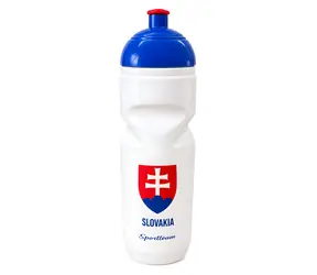 Sportteam Fľaša SR 800 ml biela / Športová fľaša / plastová