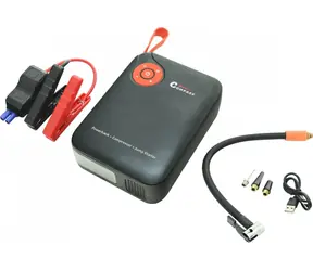 Compass AKU DIGITAL / Autokompresor a štartovací zdroj / powerbanka 7200 mAh / 600 A / USB-C