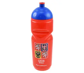 Sportteam Fľaša Sportteam ČR červená / 600 ml