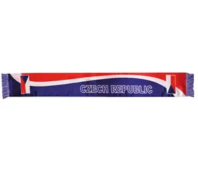 Sportteam Šál ČR 3 / Šál / 100% polyester / 130x18 cm