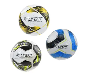 Lifefit Futbalová lopta veľ. 5 / PVC / Strojovo šitá / Do trávy