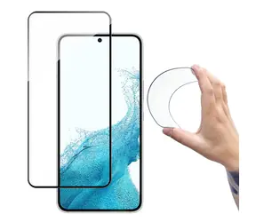 Wozinsky Flexi Nano tvrdené sklo pre Samsung Galaxy S22+ číre / Ochranné sklo / Full Cover s rámčekom