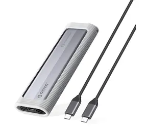 Orico AXM2F sivá / Externý box pre M.2 SATA SSD / USB-C 3.2