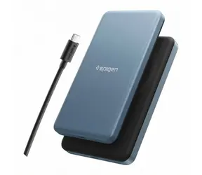 Spigen Essential EA2205MQ tmavo modrá / Powerbanka / 5000mAh / 22,5W / MagSafe / Qi2