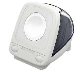 Spigen Classic C1 šedá / Stojanček / pre Apple Watch