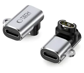 Tech-Protect Ultraboost šedá / Nabíjací adaptér / USB-C / pre Garmin Watch / Uhlový