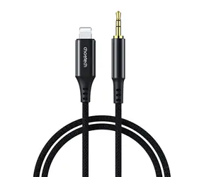 Choetech AUX007 Lightning (M) - Jack 3.5mm (M) 1 m čierna / Audio kábel / prepojovací