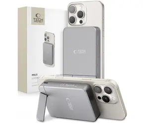 Tech-Protect LifeMag PB14 sivá / Powerbanka / MagSafe / 10000 mAh / USB-C