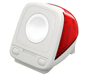 Spigen Classic C1 červená / Stojanček / pre Apple Watch