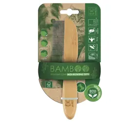 M-PETS Hrebeň Bamboo 31 zubov / Starostlivosť o srsť / Pre psov