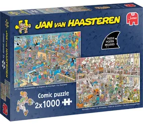 JUMBO Puzzle JvH Renovácia a DIY obchod / 2× 1000 dielikov / od 15 rokov