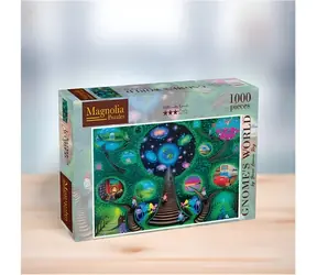 MAGNOLIA Puzzle Ríša trpaslíkov / 1000 dielikov / 68 x 48 cm
