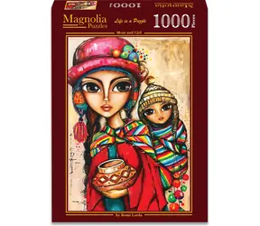 MAGNOLIA Puzzle Matka s dcérou / 1000 dielikov / 48 x 68 cm