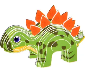 JOKOMISIADA 3D puzzle Stegosaurus / 36 dielikov
