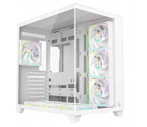 Rampage Sealite biela / Skriňa / 7x ARGB ventilátor