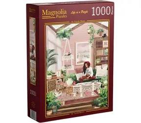 MAGNOLIA Puzzle Moja izba na skladanie / 1000 dielikov / 48 x 68 cm