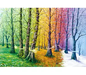 MAGNOLIA Puzzle Vlákna života / 1000 dielikov / 68 x 48 cm