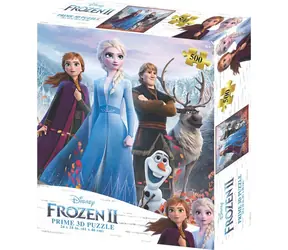 Prime 3D Puzzle Ľadové kráľovstvo II 3D / 500 dielikov / 61 × 46 cm