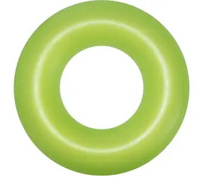 Bestway Nafukovací kruh 91 cm zelený / Nafukovací kruh / Vinyl / 10+ rokov