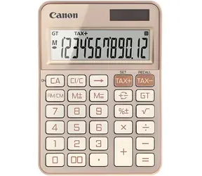 Canon KS-125KB-RG ružovo zlatá / Kalkulačka / 12miestna / solárne a batériové napájanie