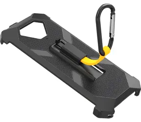 MyPhone Kryt s karabínou pre Hammer Iron V čierna / Kryt / Otočný klip 180° / Karabína