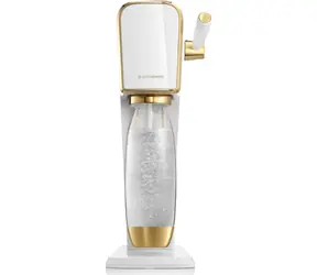 SodaStream Art bielo-zlatá / Výrobník sódy / 1x fľaša / 1x CO2 plyn
