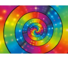 YAZZ Puzzle Špirála zo svetiel