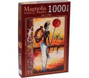 MAGNOLIA Puzzle Afričanka / 1000 dielikov / 48 x 68 cm