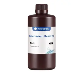 Anycubic UV Water Washable 2.0 čierna 1 kg / UV živica - tekutý tlačový materiál / 365-405 nm