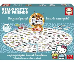 Educa Hra Lynx Hello Kitty 150 obrázkov / Postrehová hra / 150 kartičiek / 4 žetóny