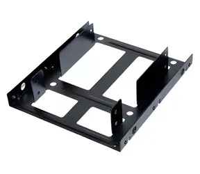 Ultron / Redukcia pre 2x 2,5" HDD/SSD do 3,5" pozície / kov / čierna