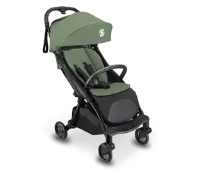 GLOBBER Kočík Stroll Lite olivovo zelený / nosnosť 22 kg / do 4 rokov / skladací / UPF 50+